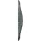 Ekena Millwork Shakuras Ceiling Medallion (Fits Canopies up to 5"), Hnd-Painted Athenian Green Crackle, 24"OD x 3"P CM24SHAGC - alternate 3